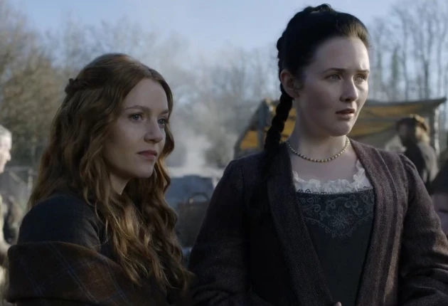 Промо-кадр из 3 серии 1 сезона сериала Чужестранка: Кровь от крови моей 2025г