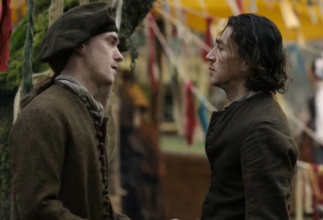 Промо-кадр из 5 серии 1 сезона сериала Чужестранка: Кровь от крови моей 2025г